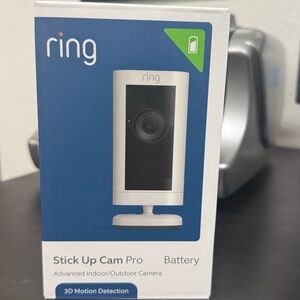 Ring Stick Up Cam Pro in White